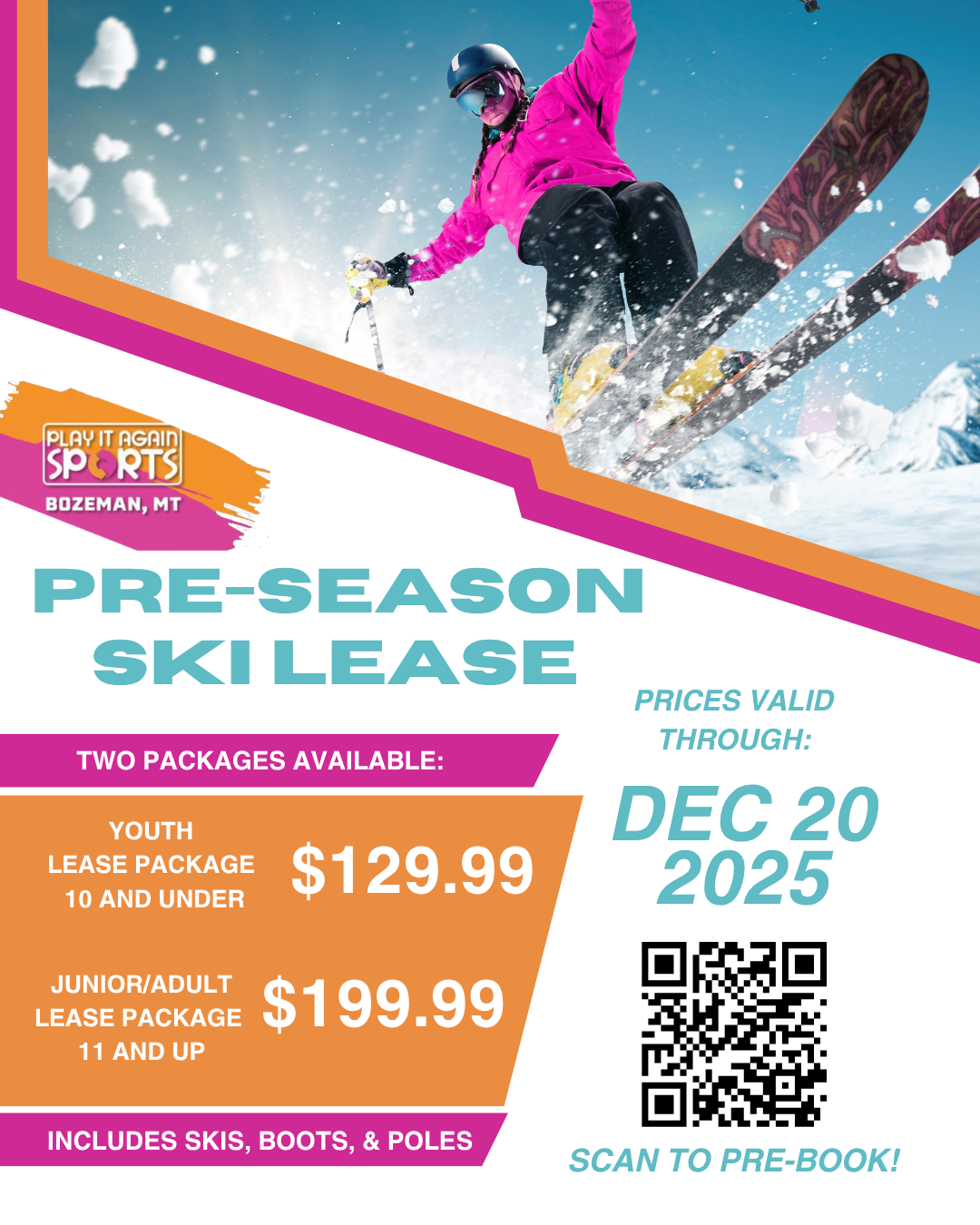Pre-Season Ski Lease Program